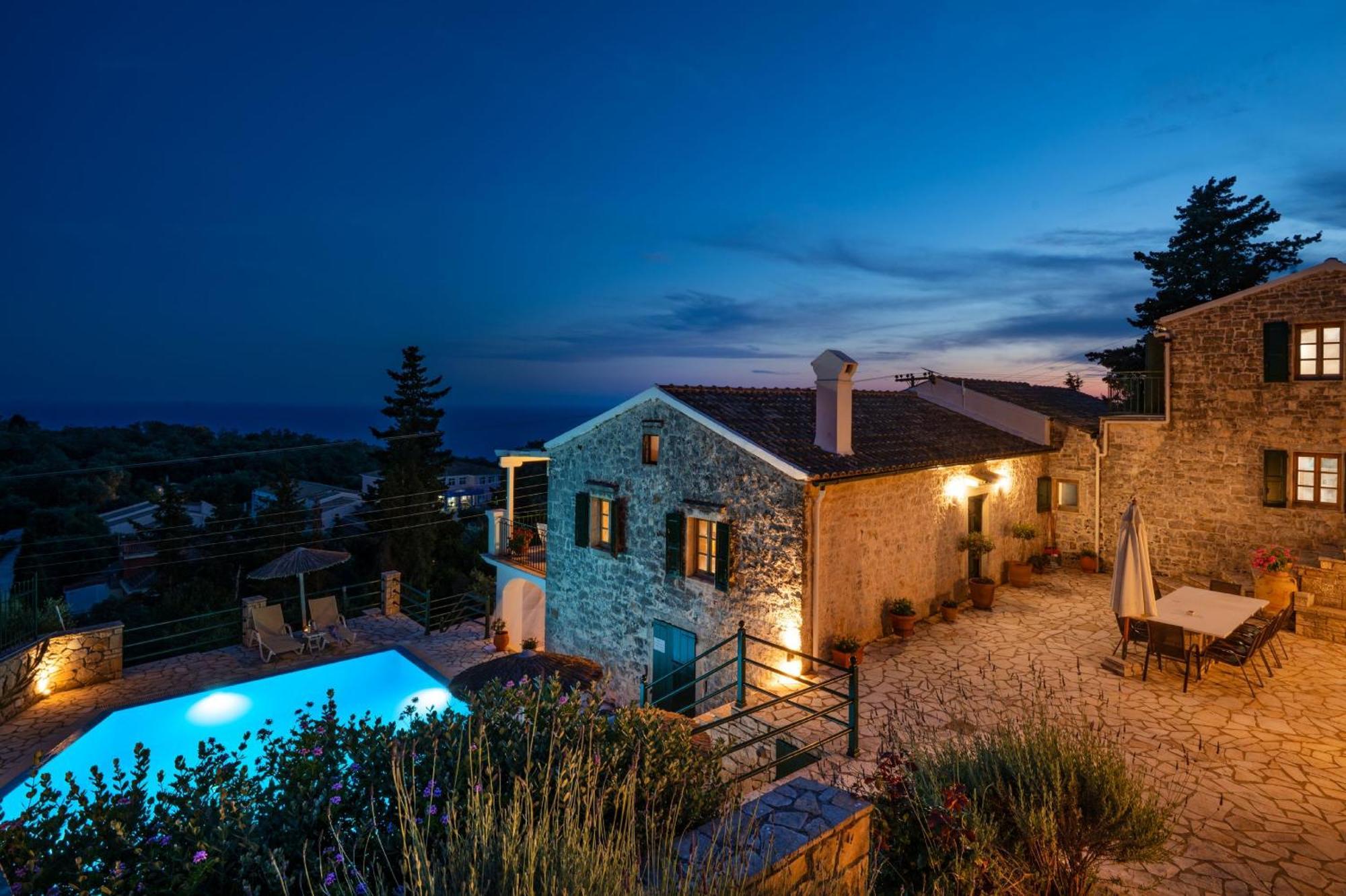 Villa Katerini Gaios Eksteriør billede