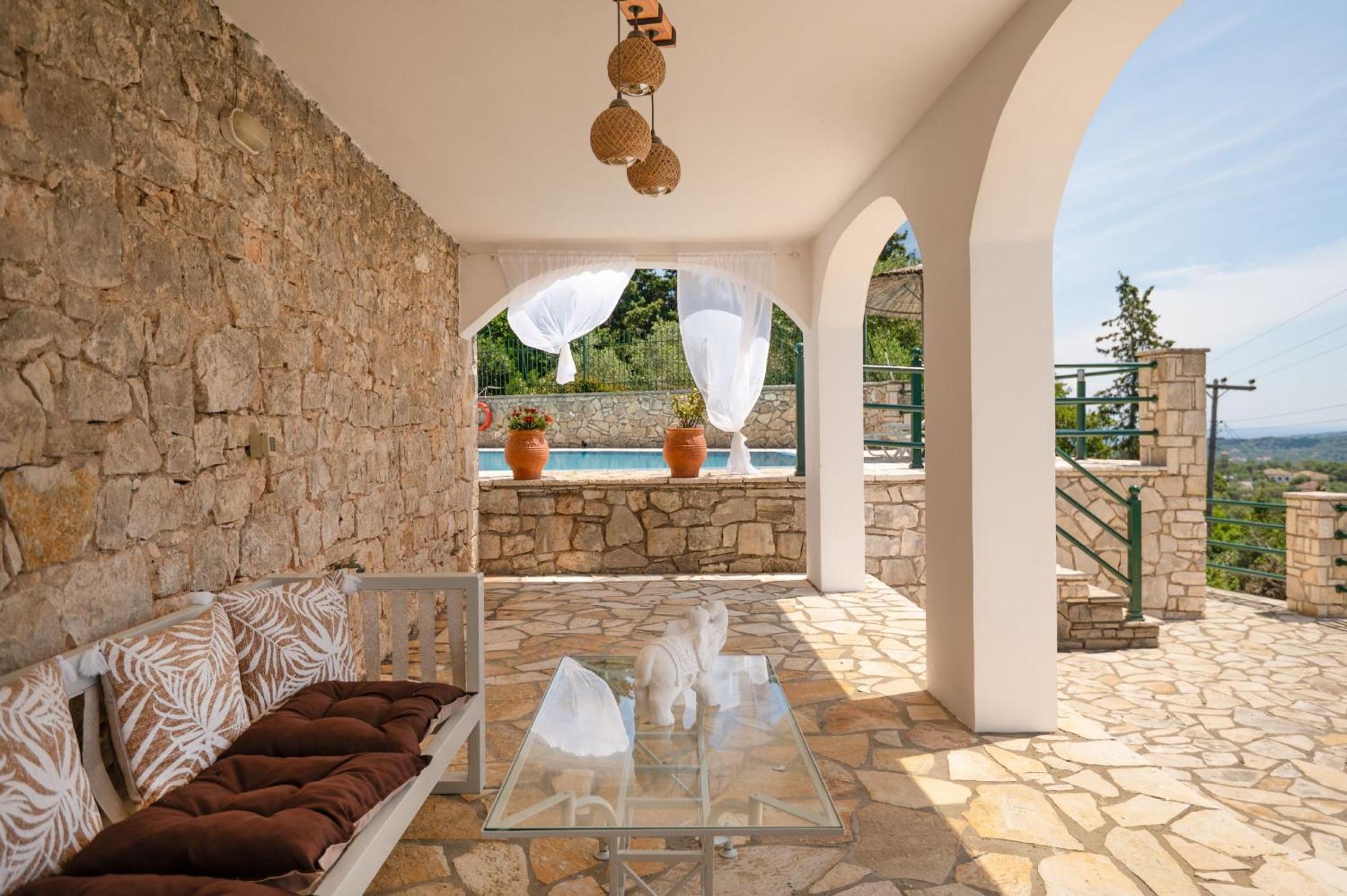 Villa Katerini Gaios Eksteriør billede