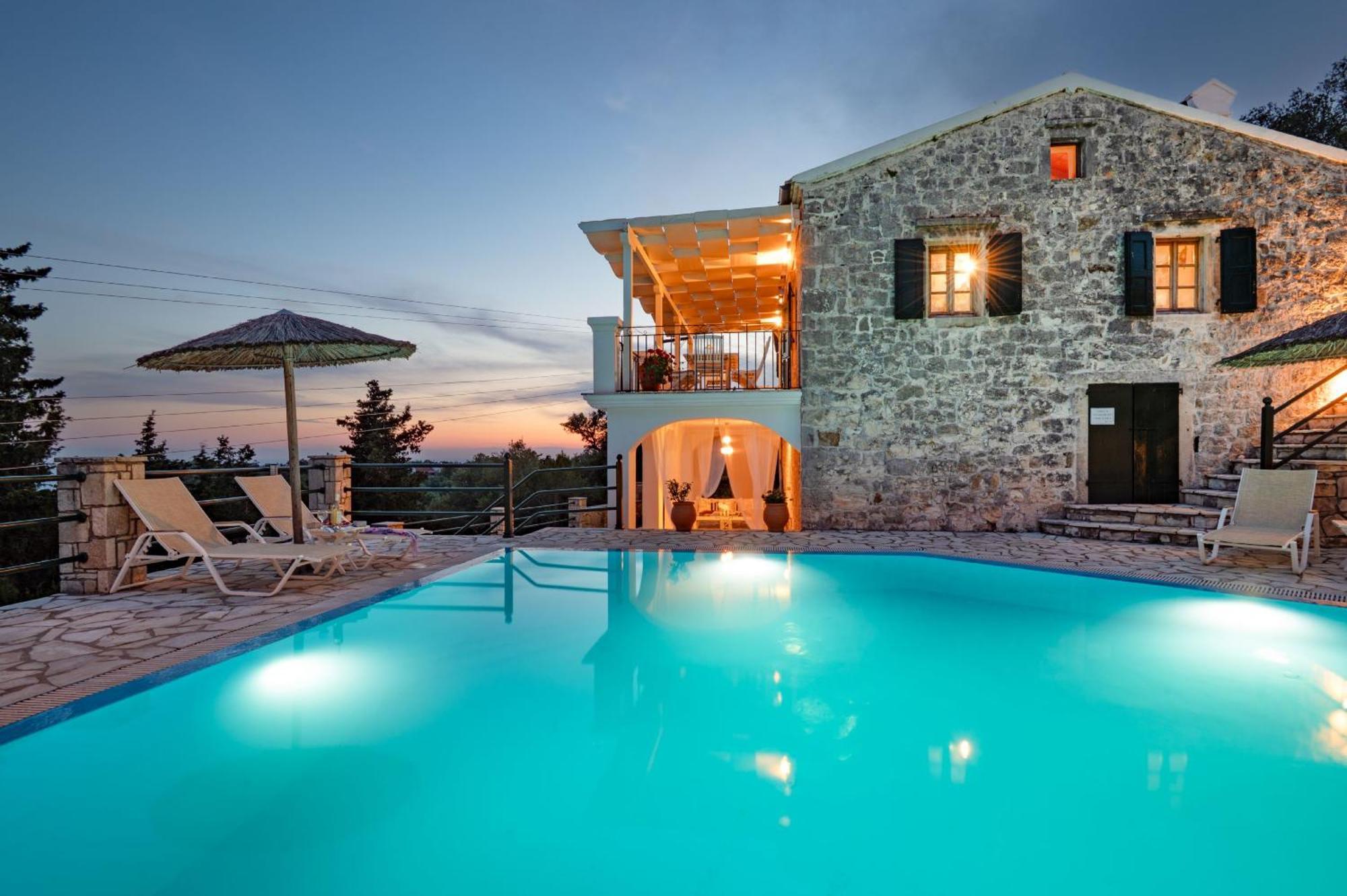 Villa Katerini Gaios Eksteriør billede
