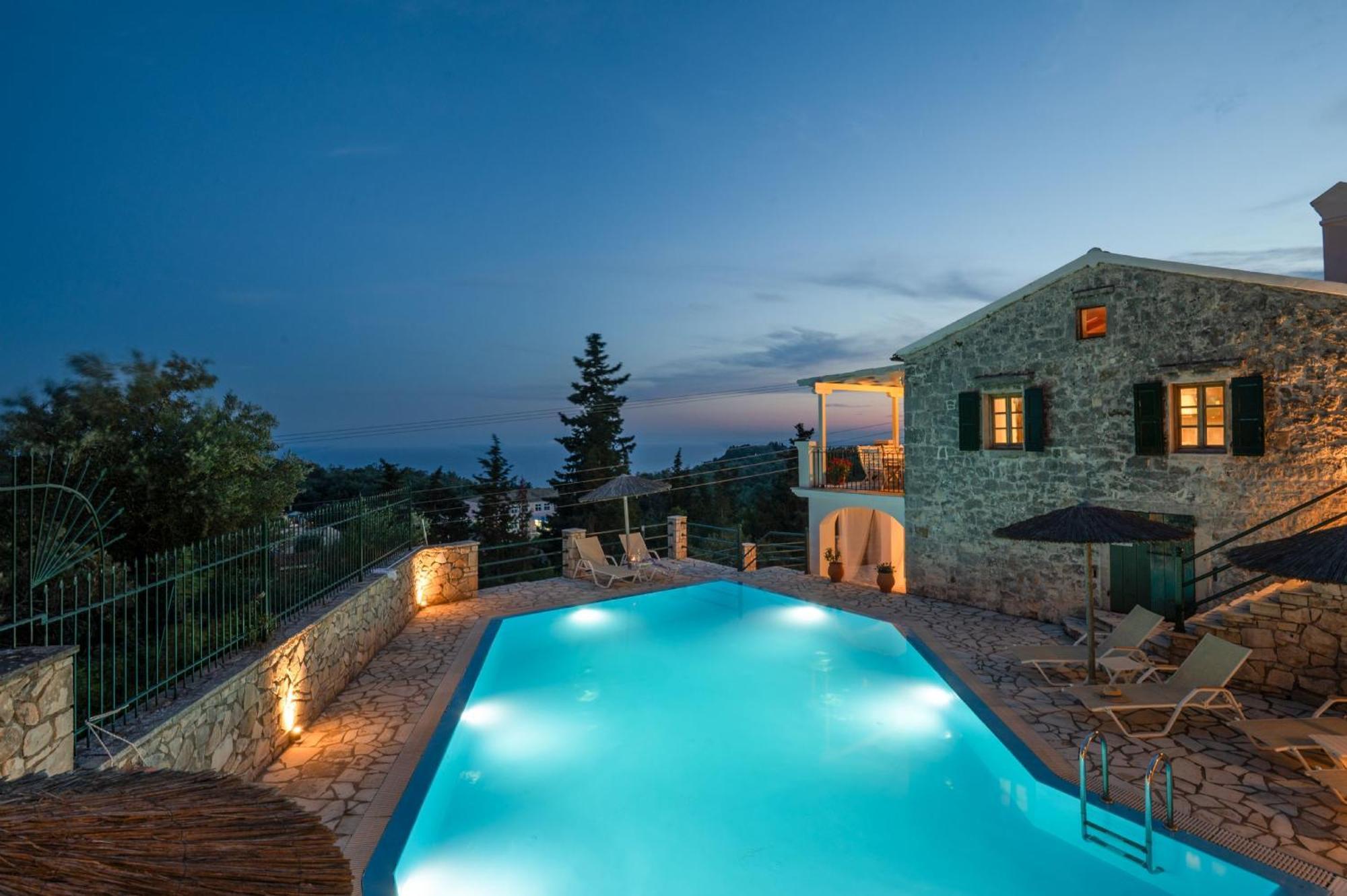 Villa Katerini Gaios Eksteriør billede